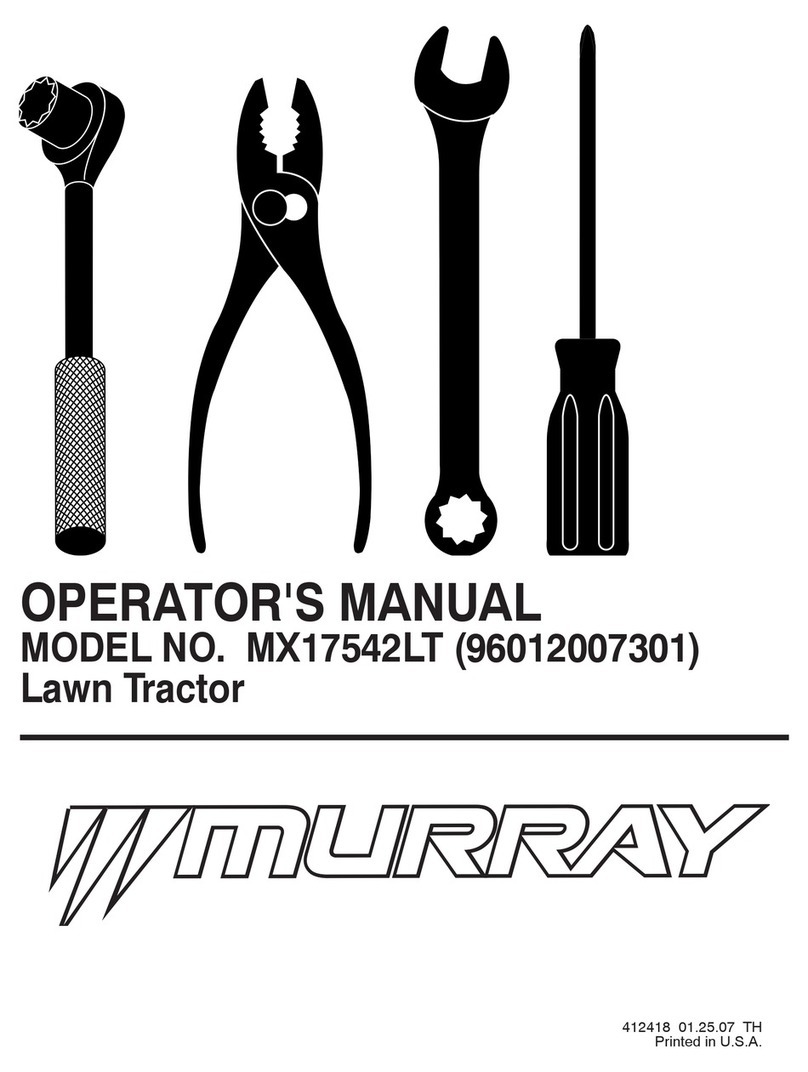 Murray MX17542LT User manual