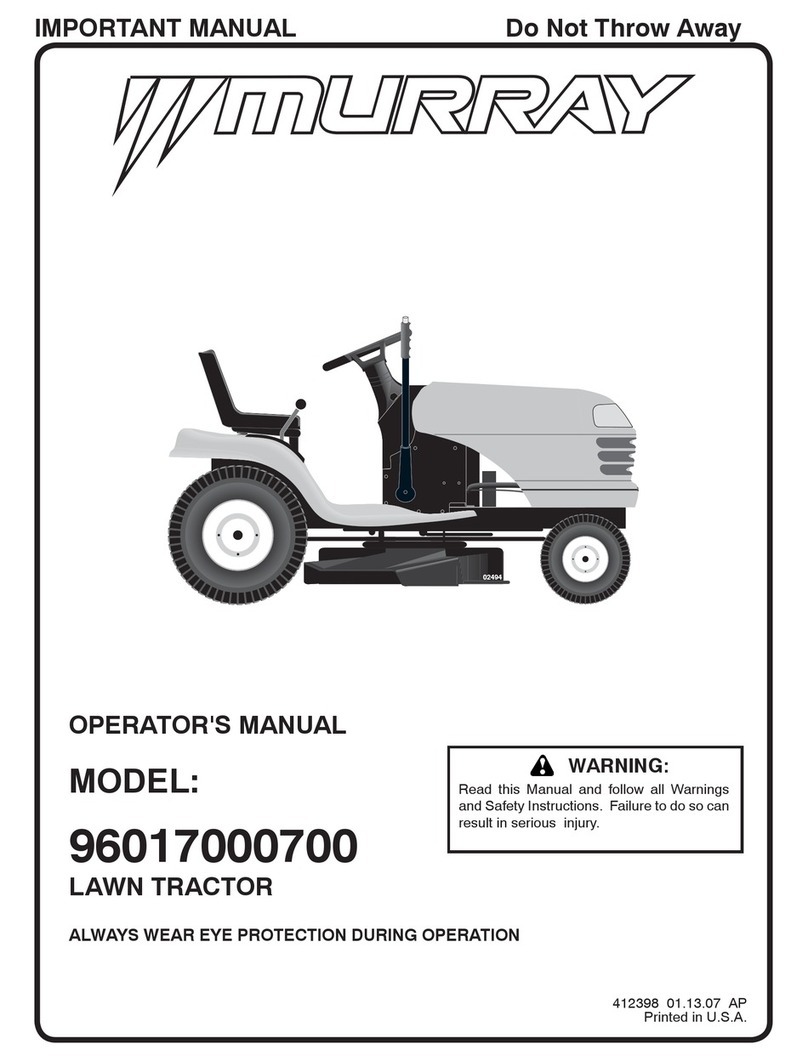 Murray 96017000700 User manual Murray 96017000700 User manual