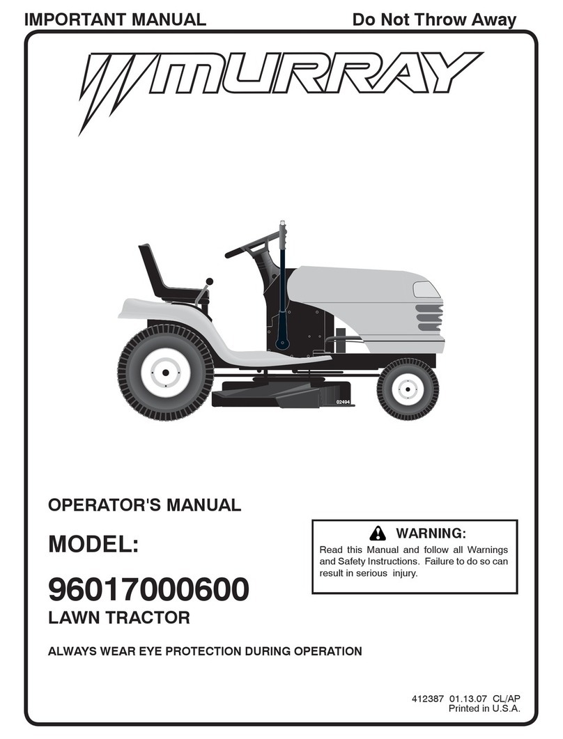 Murray 96017000600 User manual
