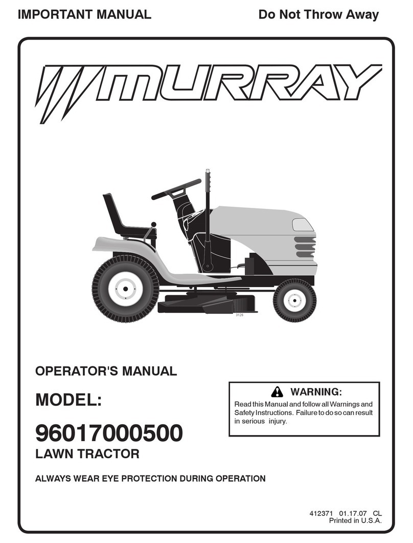 Murray 96017000500 User manual Murray 96017000500 User manual