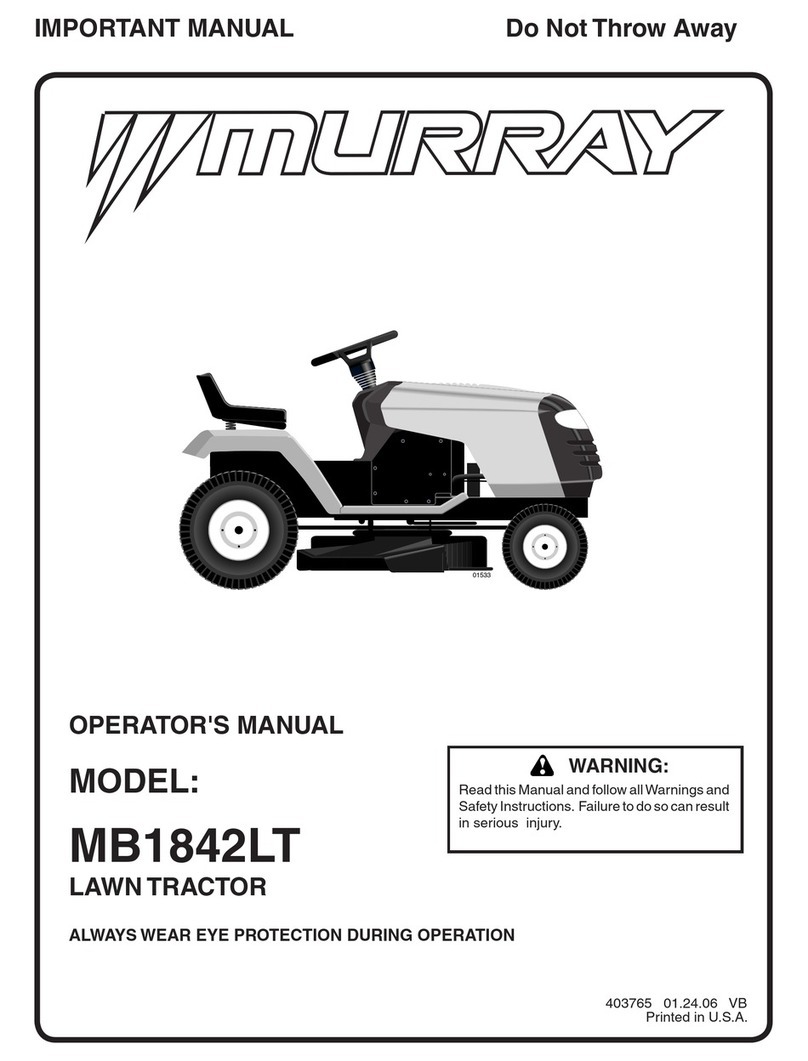 Murray MB1842LT User manual