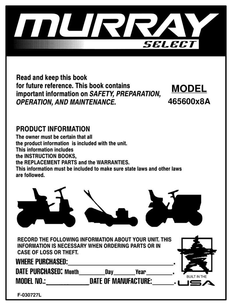 Murray 465600x8A User guide