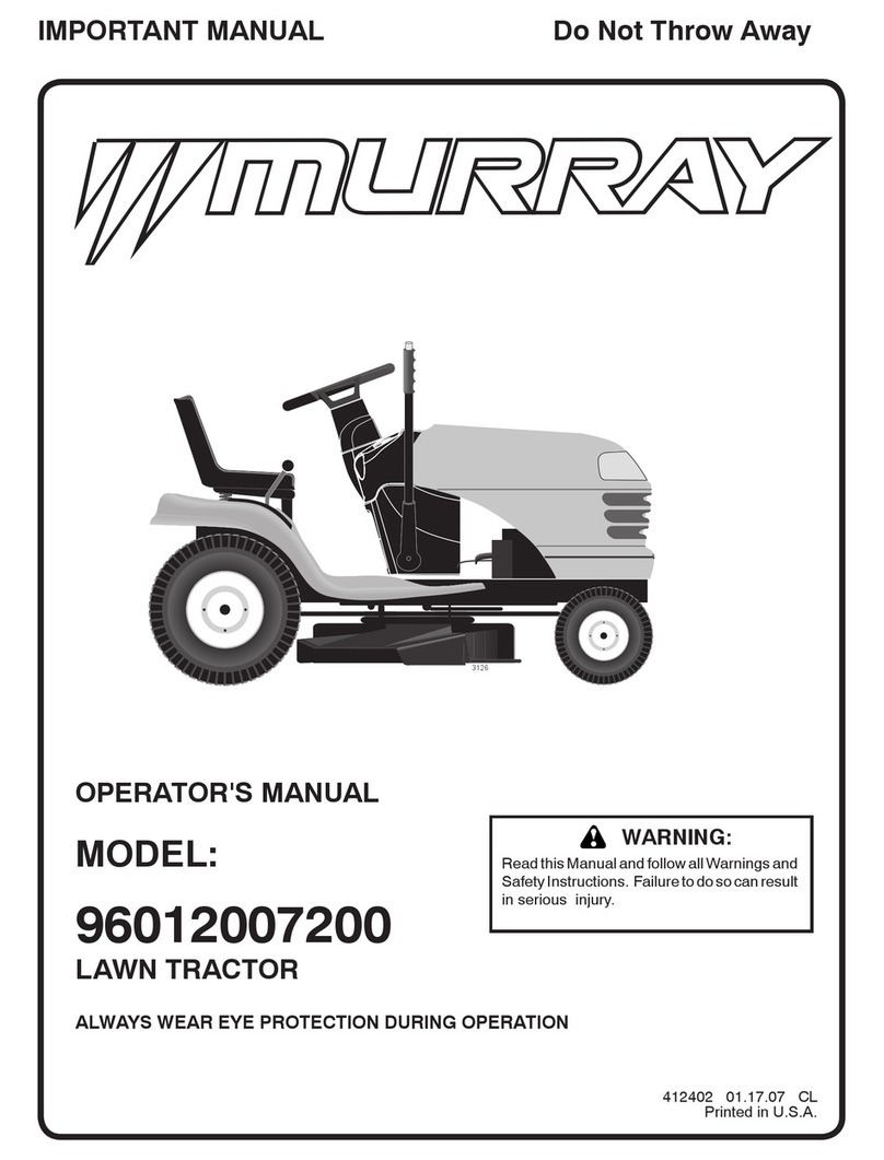 Murray 96012007200 Operator's manual