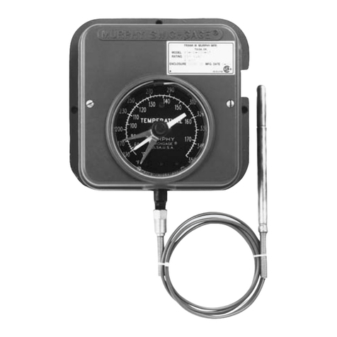 Murphy Temperature SWICHGAGE SPL User manual Murphy Temperature SWICHGAGE SPL User manual