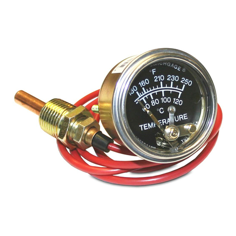 Murphy Temperature SWICHGAGE A20 Series User manual Murphy Temperature SWICHGAGE A20 Series User manual
