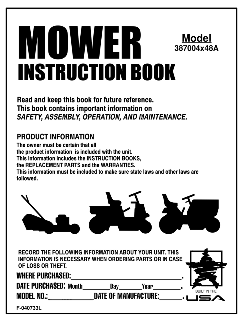 Murray 387004x48A User manual
