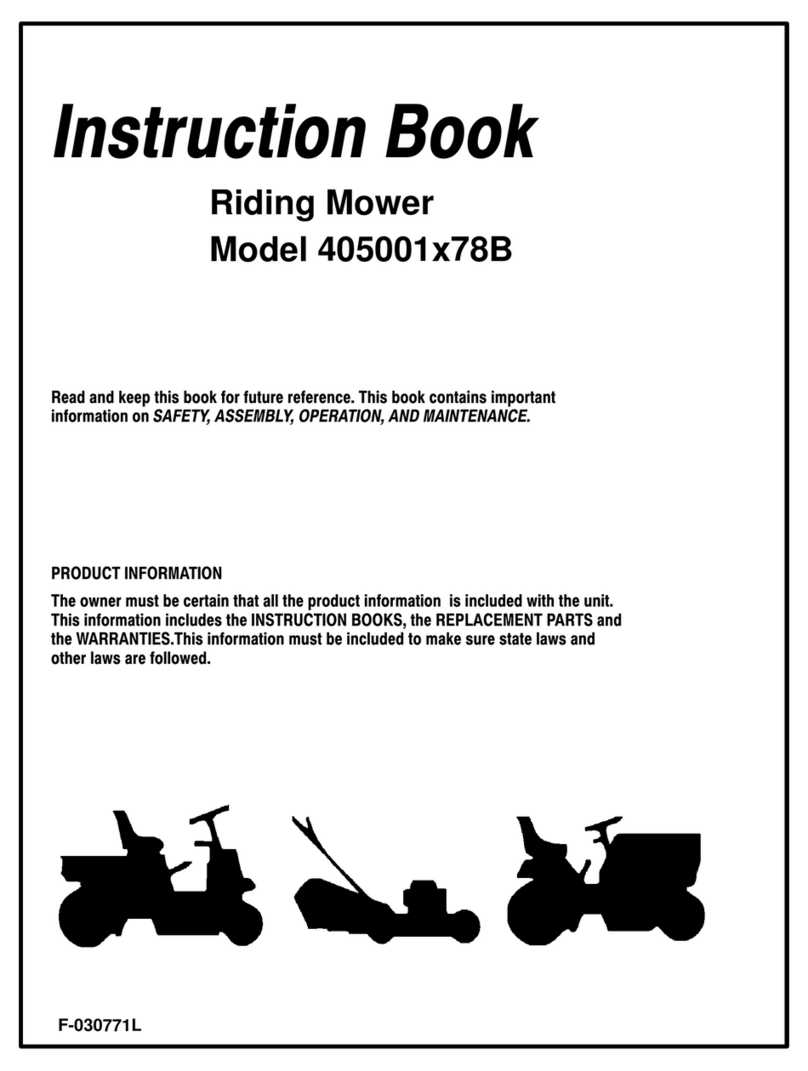 Murray 405001x78B User manual