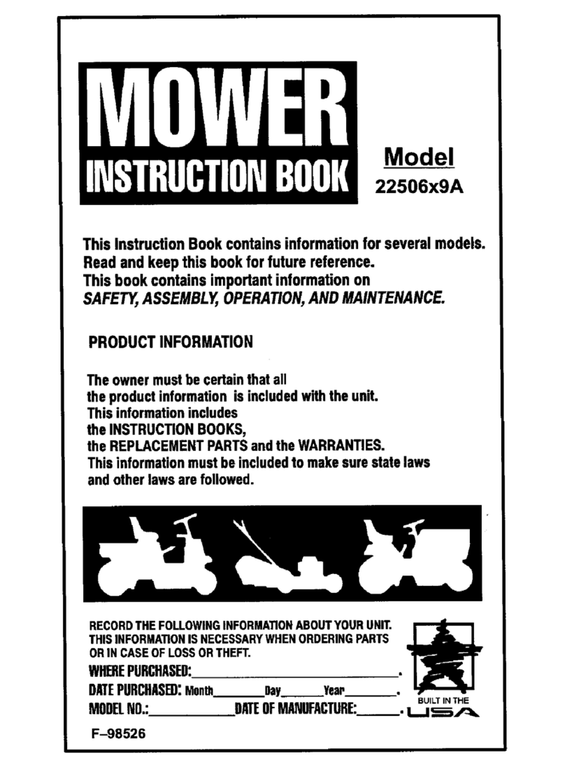 Murray 22506x9A User manual Murray 22506x9A User manual