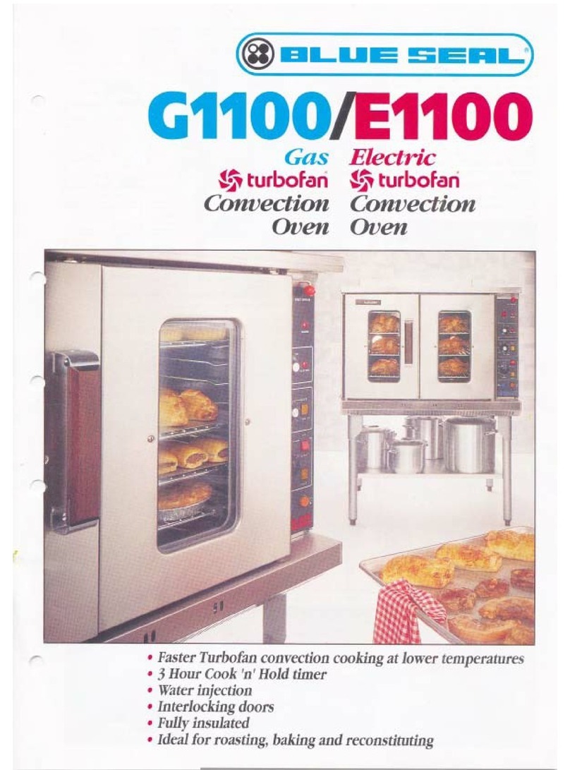 Blue Seal Blue Seal G1100 User manual