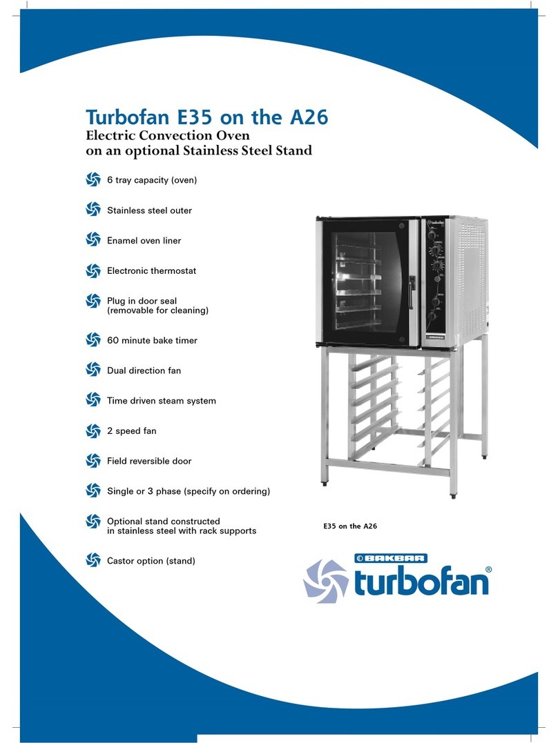 Moffat Bakbar E35 User manual