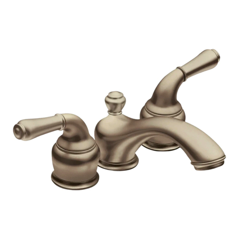 Moen TWOHANDLE LAVATORY FAUCET 4560 Product user manual