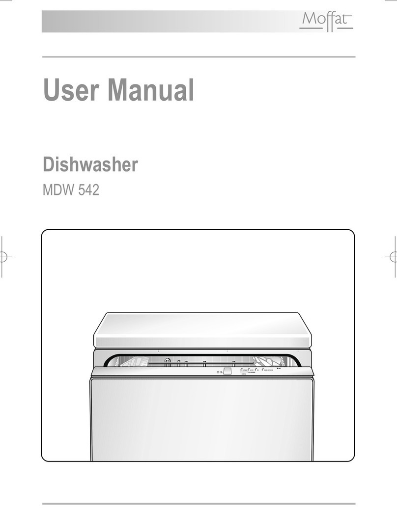 Moffat MDW 542 user manual