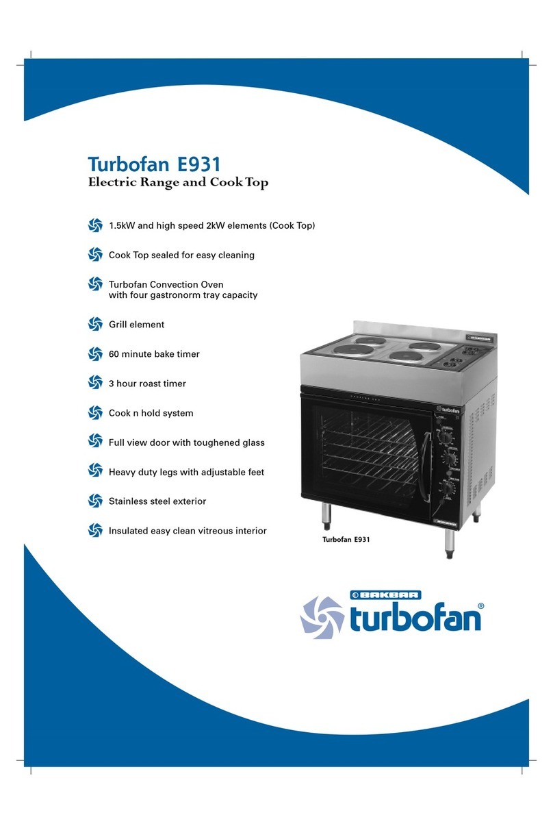 Moffat Turbofan E931 User manual