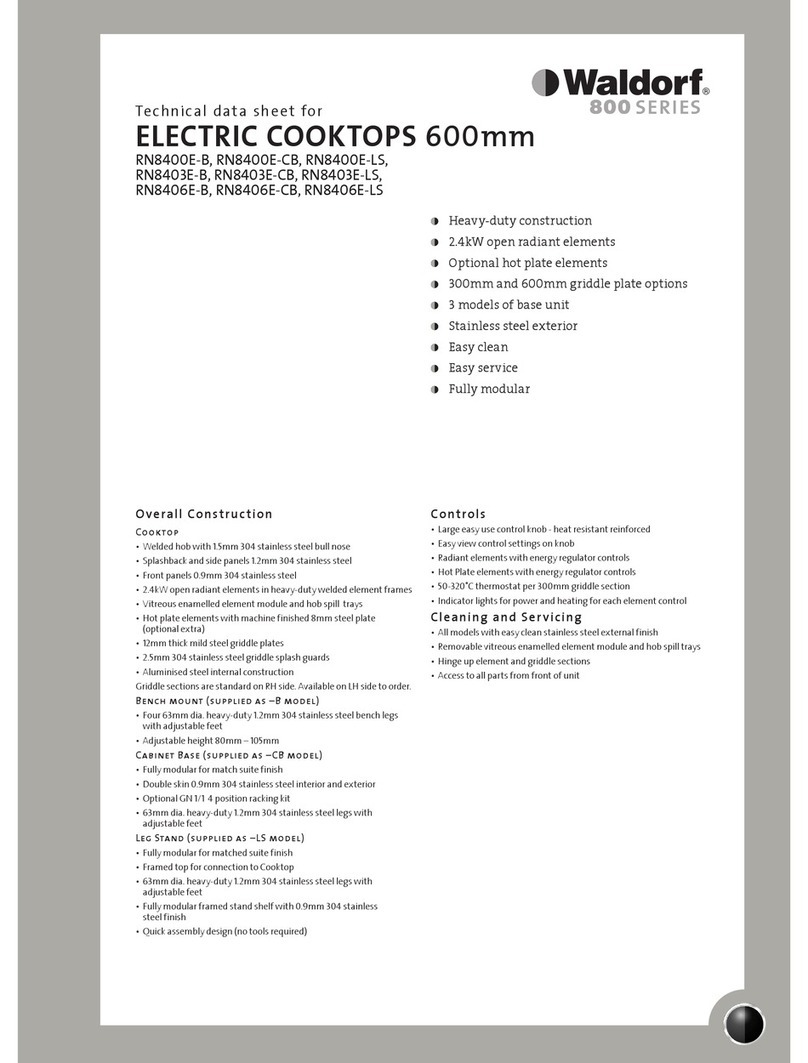 Waldorf RN8400E-LS Instruction Manual