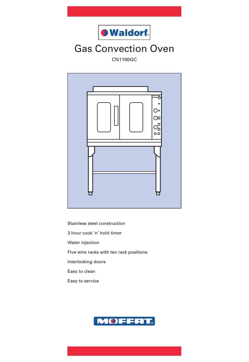 Moffat Waldorf CN1100GC User manual