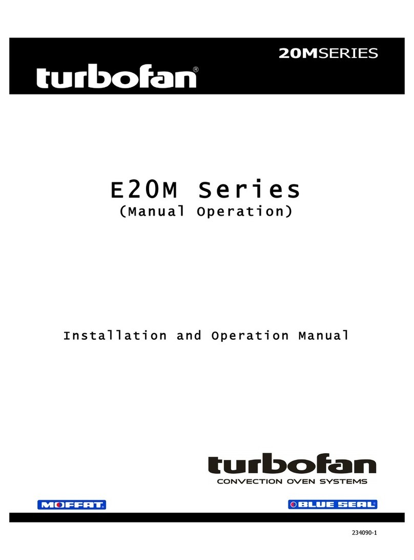 Moffat TURBOFAN E20M User manual
