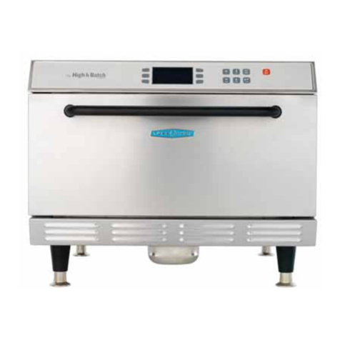 Moffat Turbochef Speed Cook Oven Specification sheet