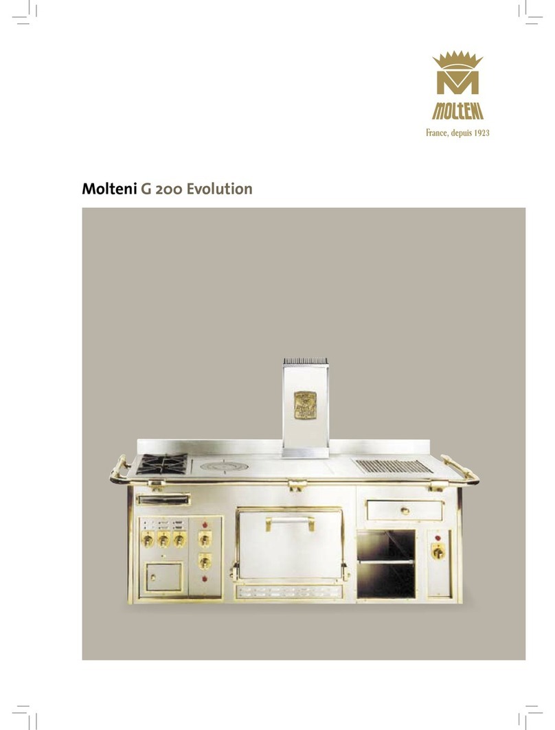 Molteni Evolution G 200 Specifications Molteni Evolution G 200 Specifications