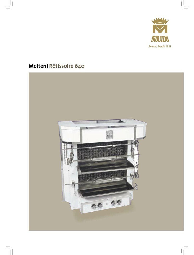 Molteni Rotissoire 640 Specifications