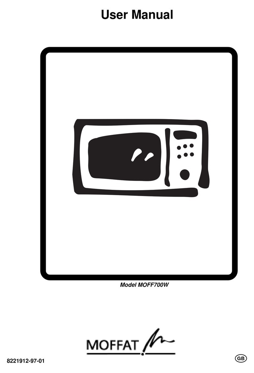 Moffat MOFF700M user manual