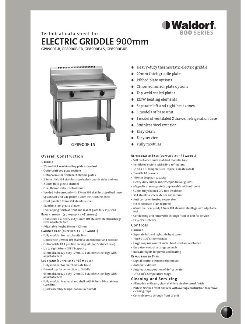 Waldorf GP8900E-B Instruction Manual