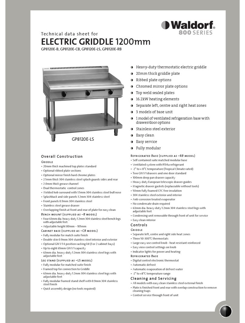 Waldorf GP8120E-B Instruction Manual