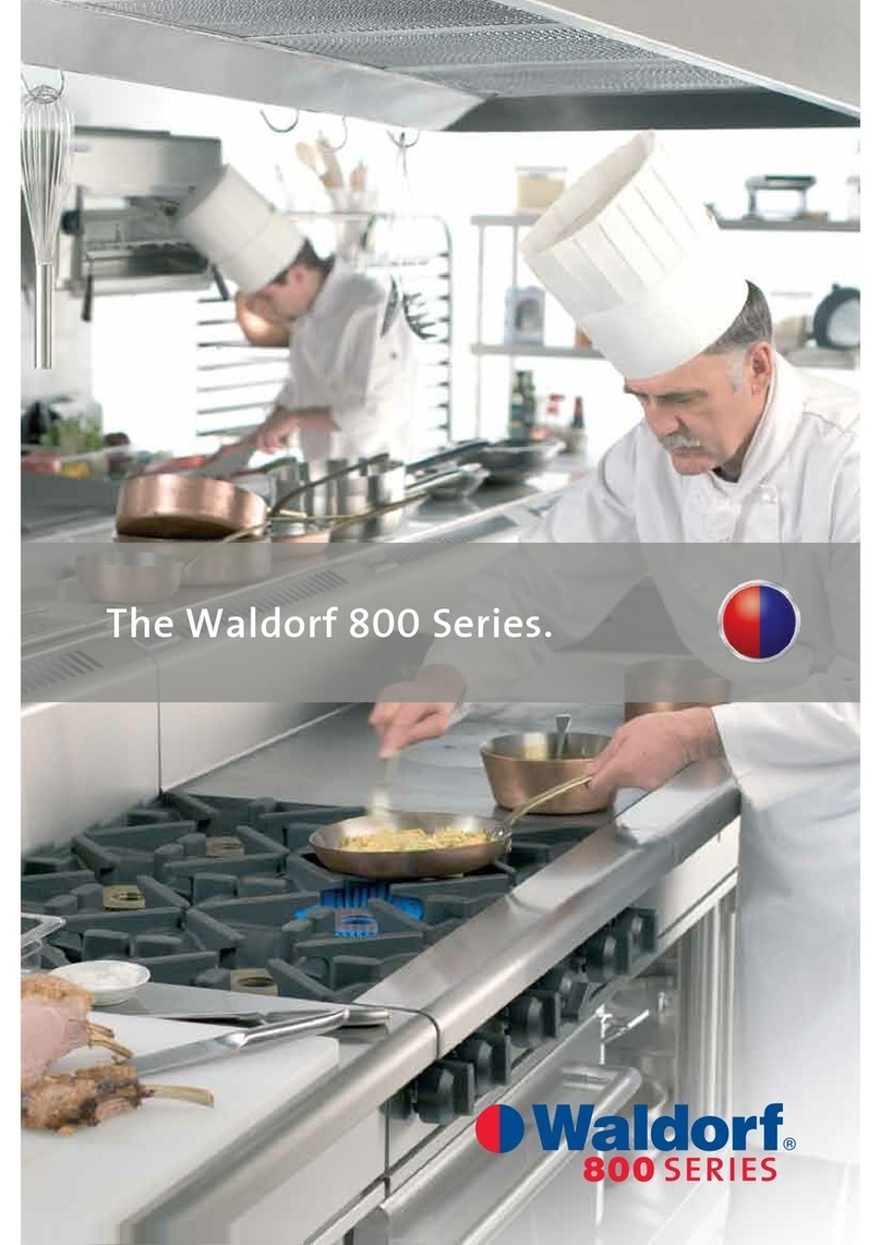 Moffat WALDORF 800 User manual Moffat WALDORF 800 User manual