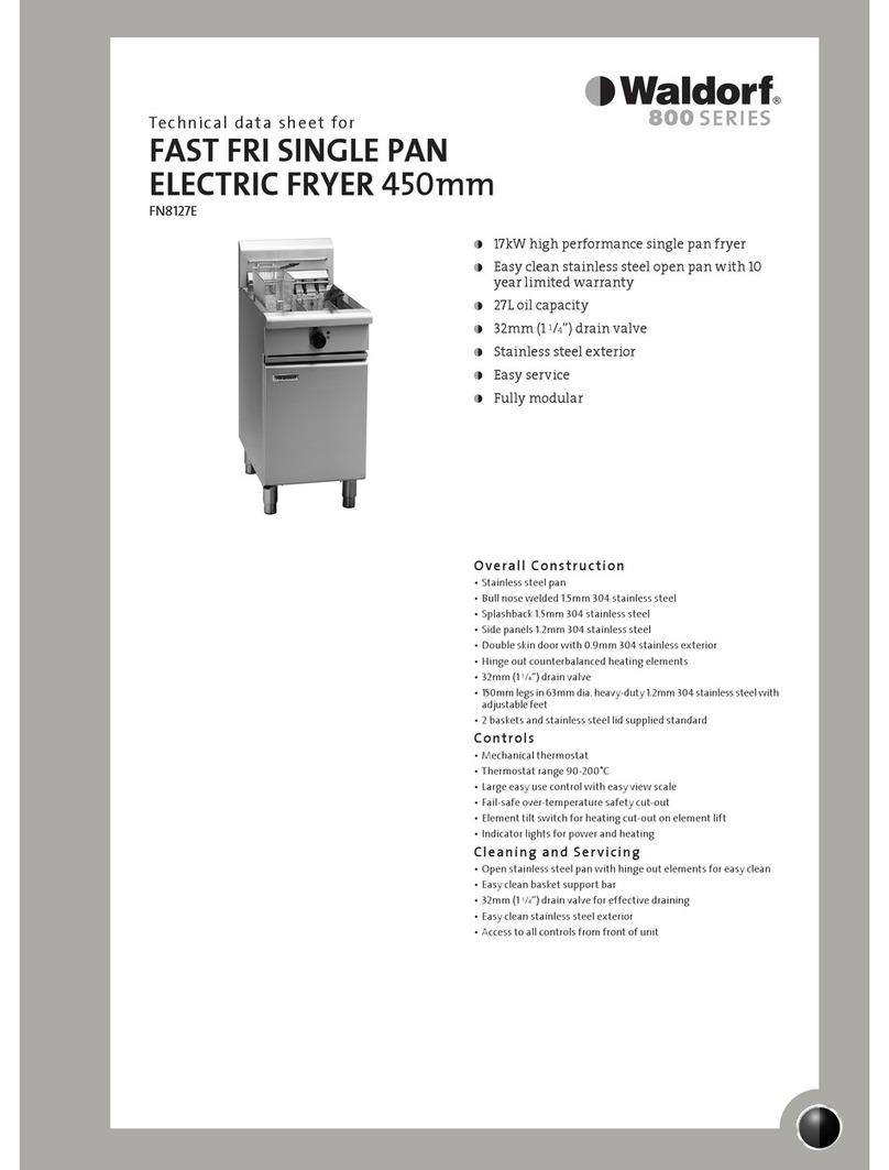 Moffat Waldorf FN8127E Instruction Manual