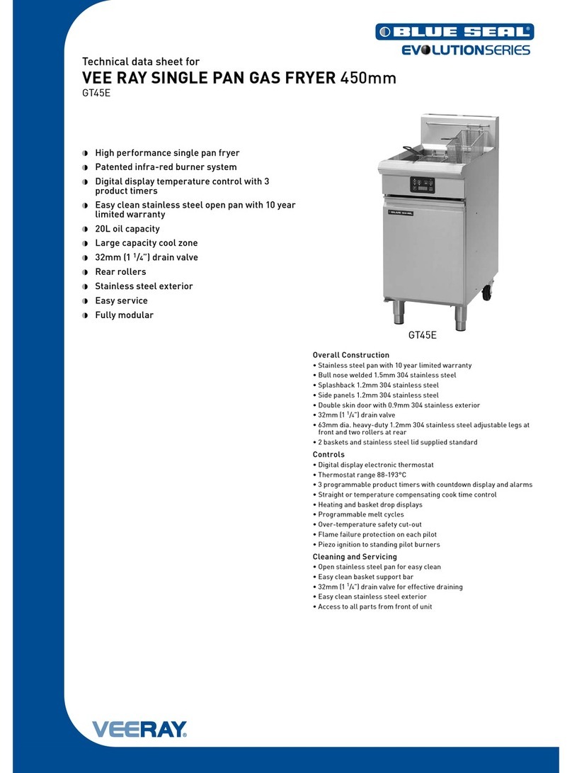 Moffat Blue Seal Evolution GT45E Technical data sheet Moffat Blue Seal Evolution GT45E Technical data sheet