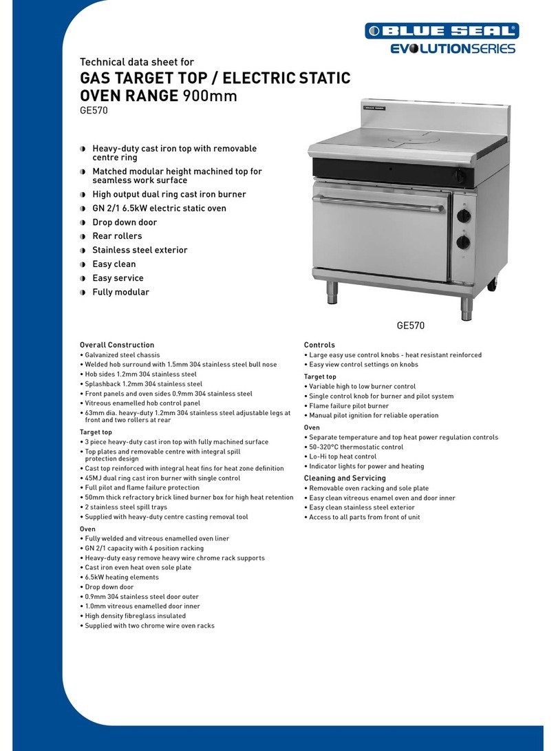 Moffat GE570 Instruction Manual Moffat GE570 Instruction Manual
