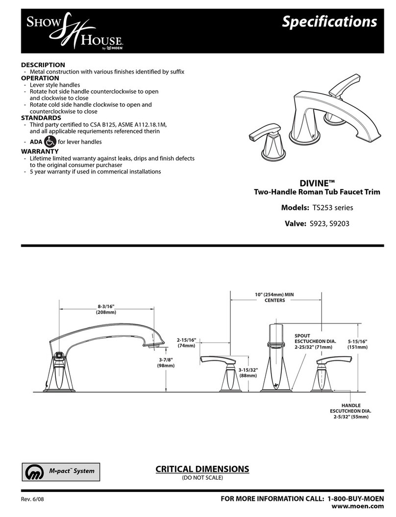 ShowHouse DIVINE TS253 series User manual