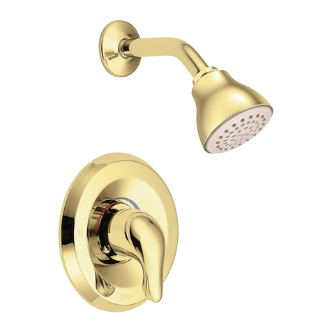Moen CHATEAU POSI-TEMP TL182 installation instructions