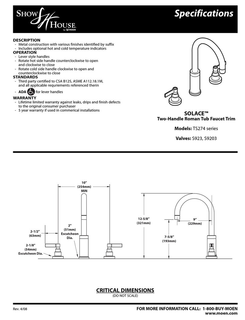 ShowHouse Fina S9203 Specifications