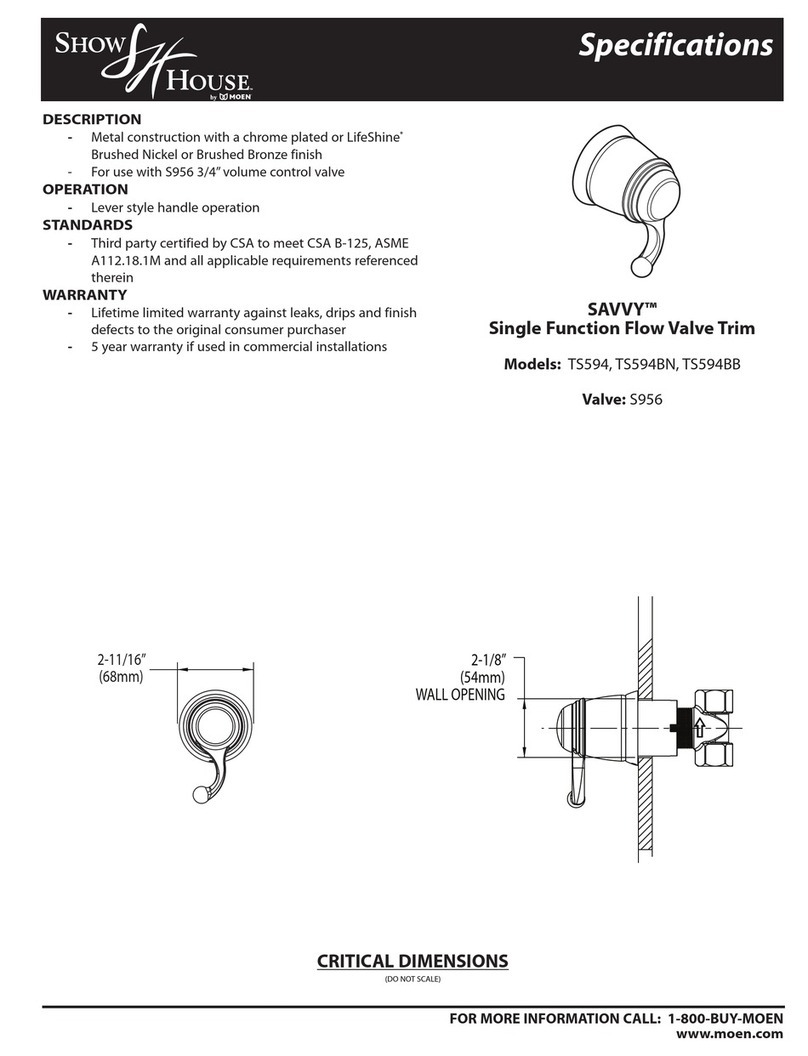 ShowHouse SAVVY TS594 Specifications