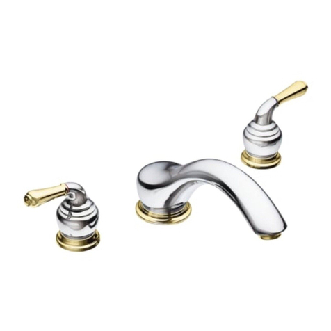 Moen MONTICELLO 86950 Illustrated parts list Moen MONTICELLO 86950 Illustrated parts list