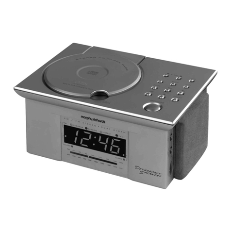 Morphy Richards 29005 operating instructions