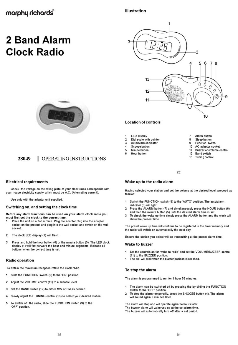 Morphy Richards 28049 User manual