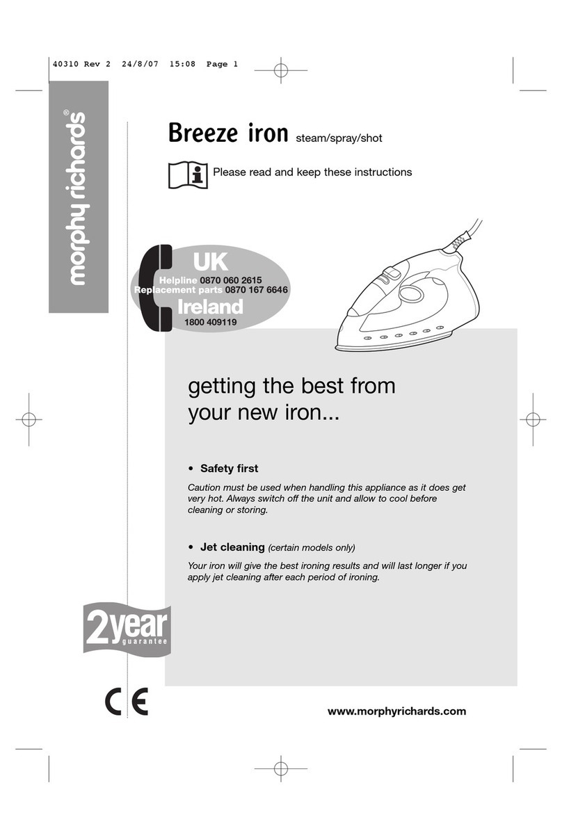 Morphy Richards Breeze 40310 User manual