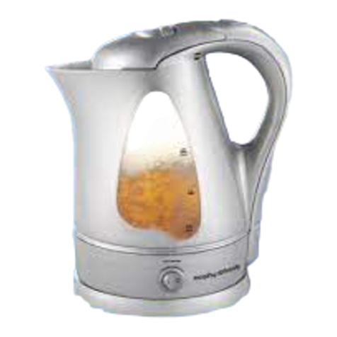 Morphy Richards Opera jug kettle instructions