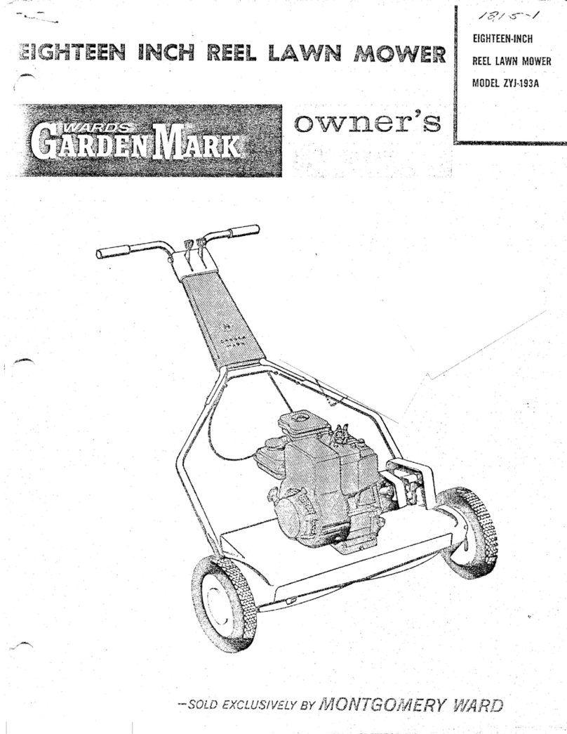 Montgomery Ward Garden Mark ZYJ-193A owner's guide
