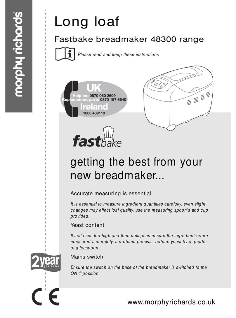 Morphy Richards 48300 User manual