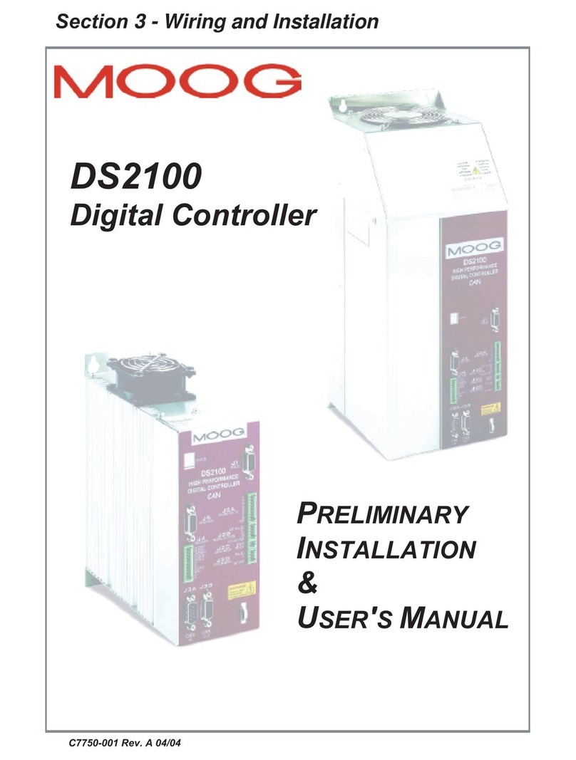 Moog DS2100 User manual