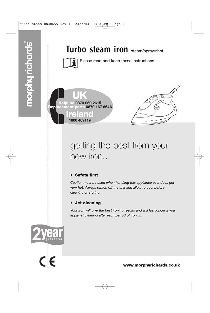 Morphy Richards RN40655 User manual