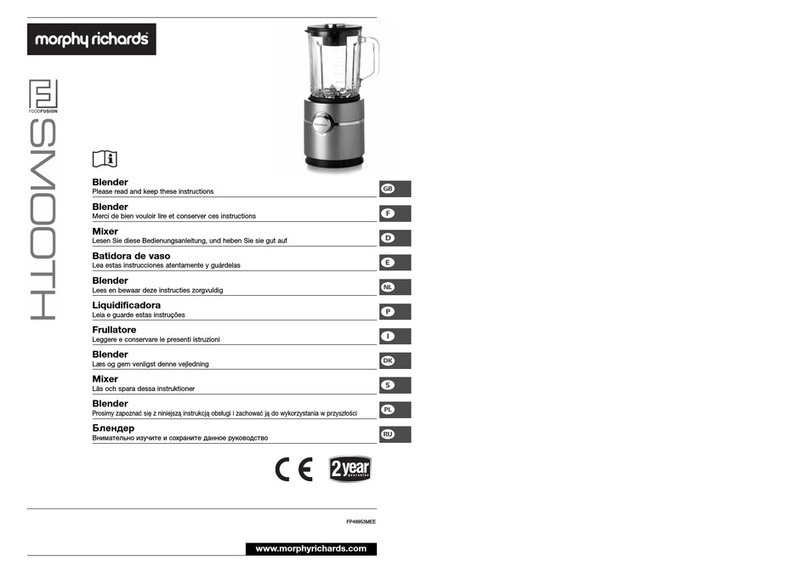 Morphy Richards FP48953MEE User manual