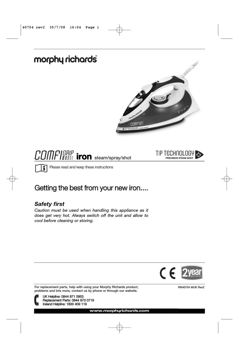 Morphy Richards Comfigrip 40704 instructions
