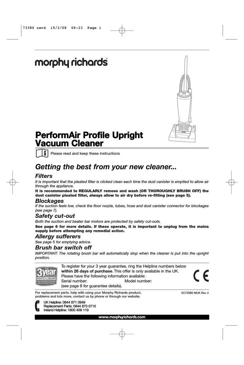Morphy Richards 73380 User manual