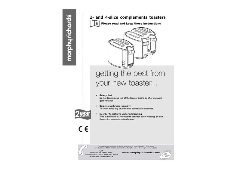 Morphy Richards pmn User manual