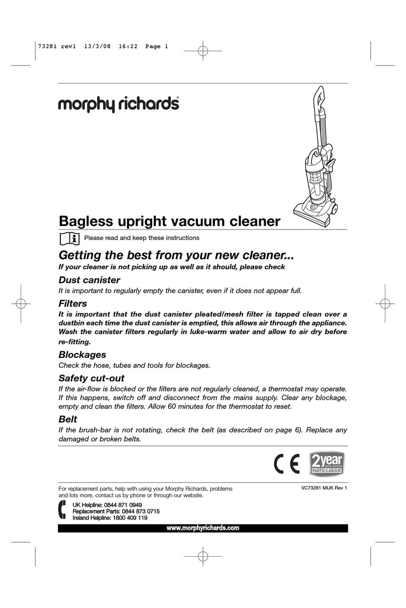 Morphy Richards 73281 instructions