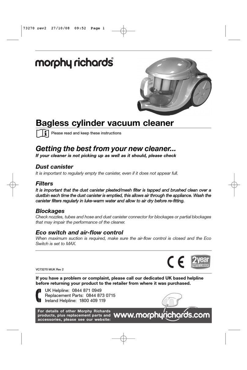 Morphy Richards 73270 User manual