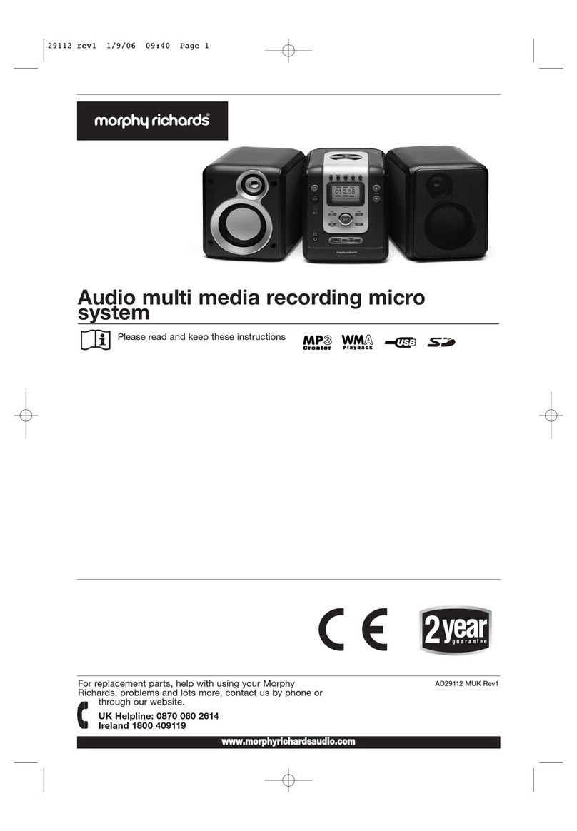 Morphy Richards AD29112 user manual